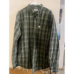 Carhartt Plaid Button Down Shirt